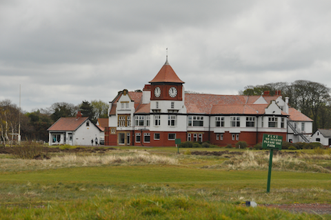 The clubhouse at Formby