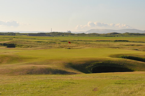 View over 14th green, Royal Porthcawl