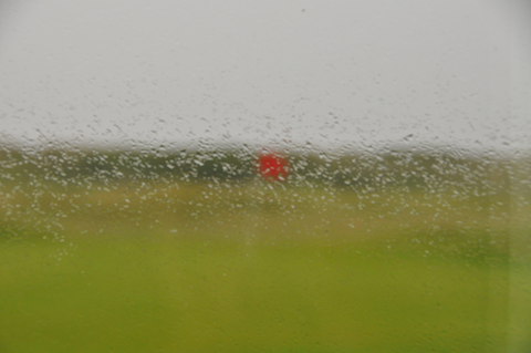 Post image for Regn och vind på Aberdovey