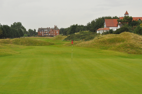 View over 14th hole, Hesketh GC